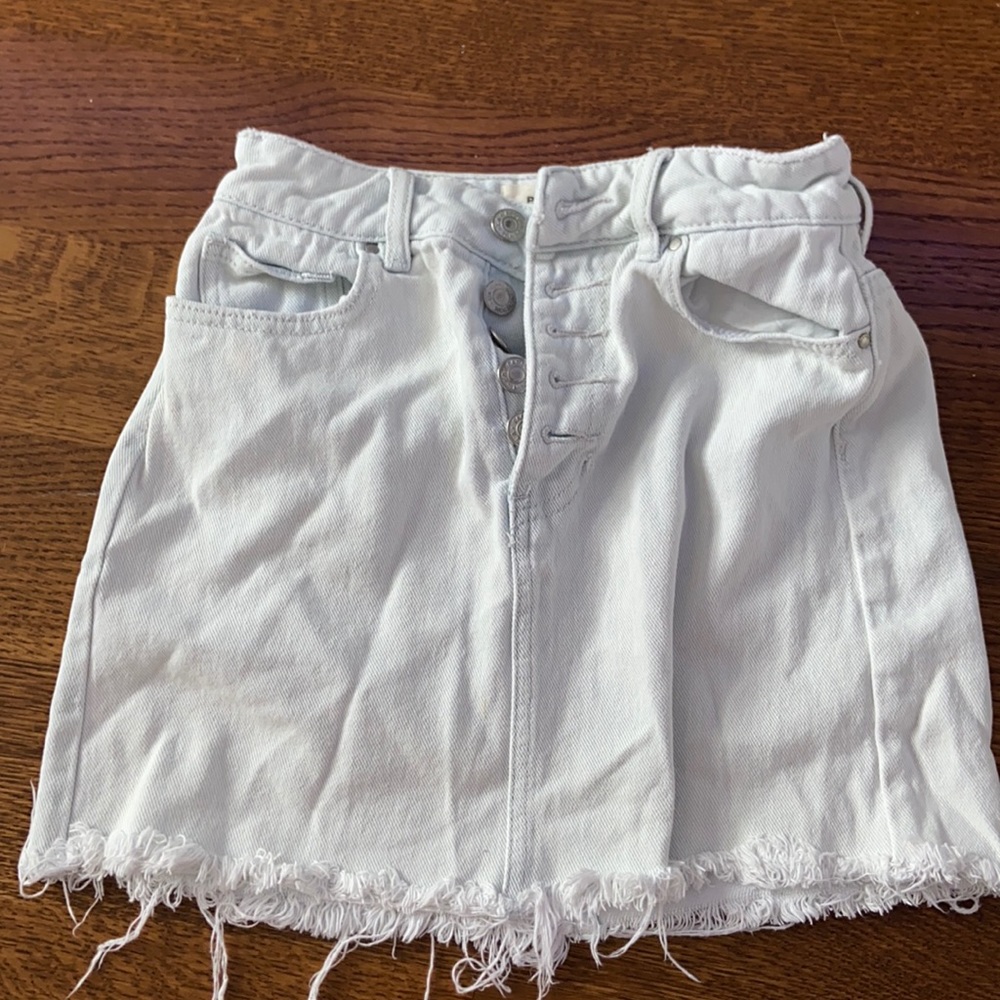 🔆Pacsun jean skirt ❕light blue / white ❕ size 23❕
